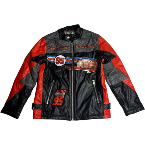 Disney Cars Lightning McQueen Vintage Y2K Racing Jacket - Picture 1 of 6